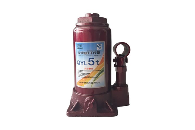 冠航5吨立式液压千斤顶